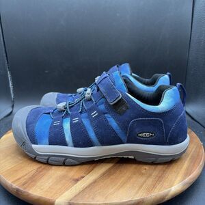 Keen Kids Newport H2SHo Kids Youth Size 7 Hiking Shoes Navy Boys Sneakers